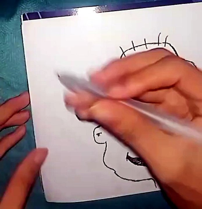 Tommy Pickles, Homer Simpson and Louise Belcher Drawing