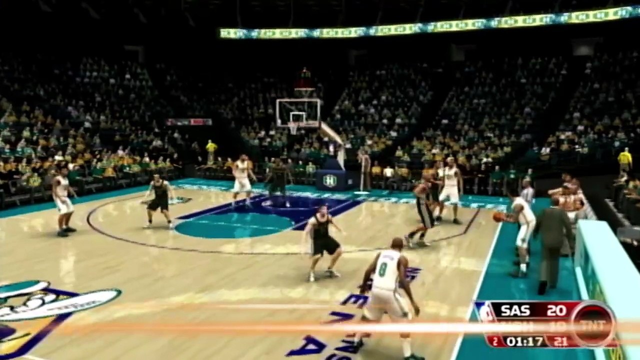 NBA 08 Hornets vs Spurs