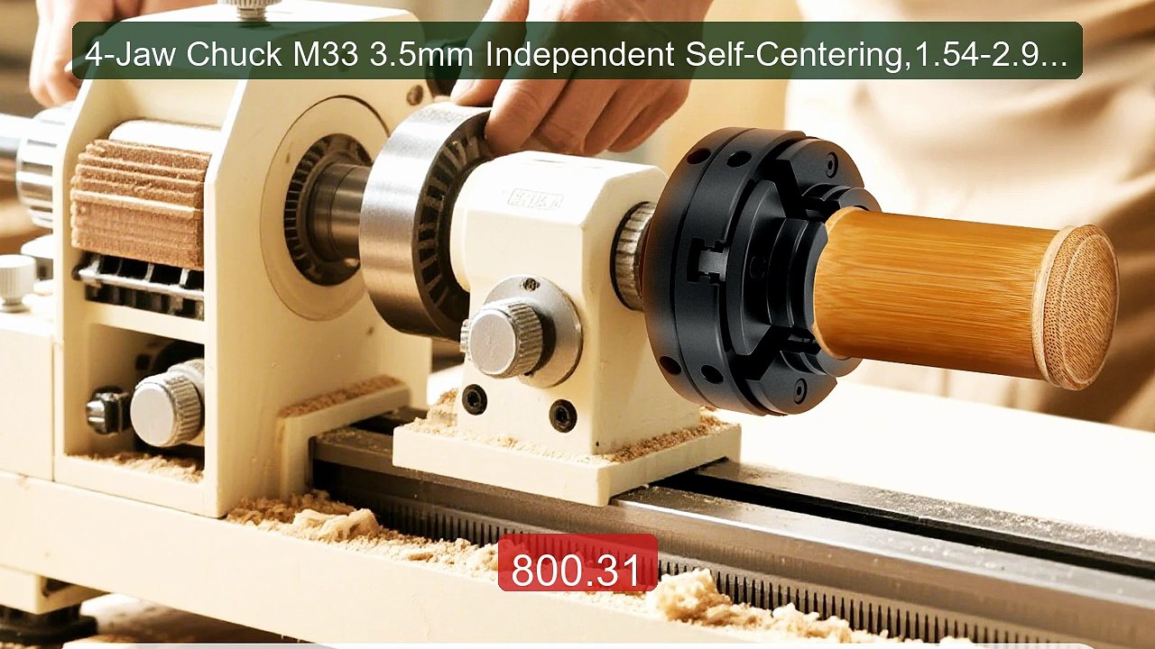 4-Jaw Chuck M33 3.5mm Independent Self-Centering,1.54-2.99i... -- Top Pick 2026 | Unbeatable Price!