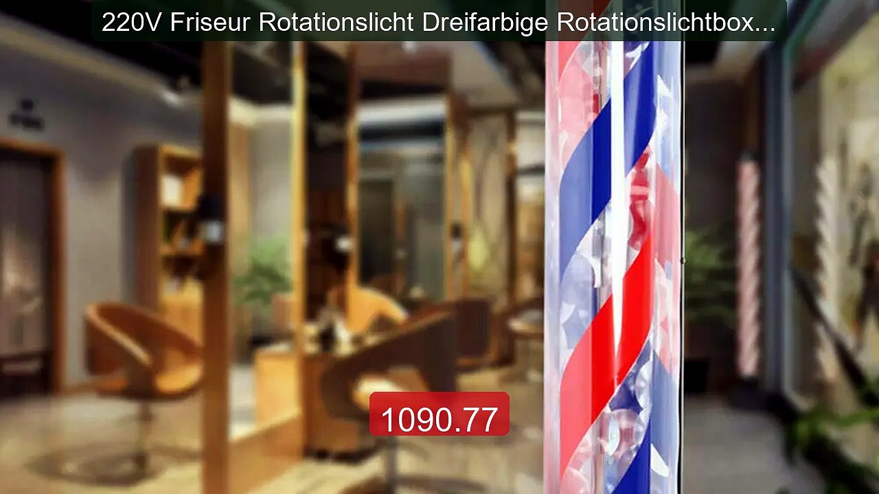 220V Friseur Rotationslicht Dreifarbige Rotationslichtbox Lamp... -- Hot Deal 2026 | Limited Offer!