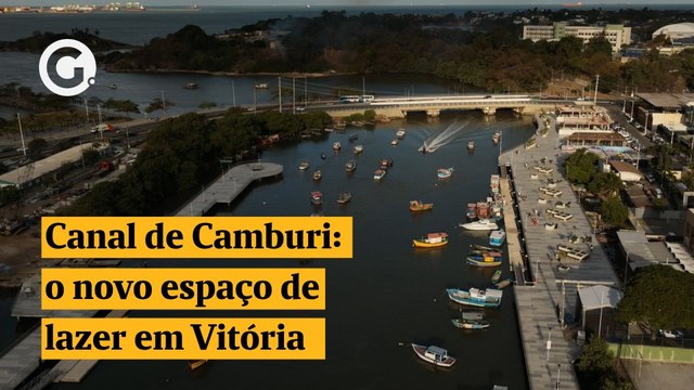 Canal de Camburi veja como ficou o novo espaço de lazer em Vitória