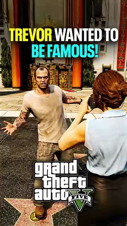 Trevor Wanted to Be Famous! #gamestyphoon #gta5 #gtav #shorts #Trevor #viral