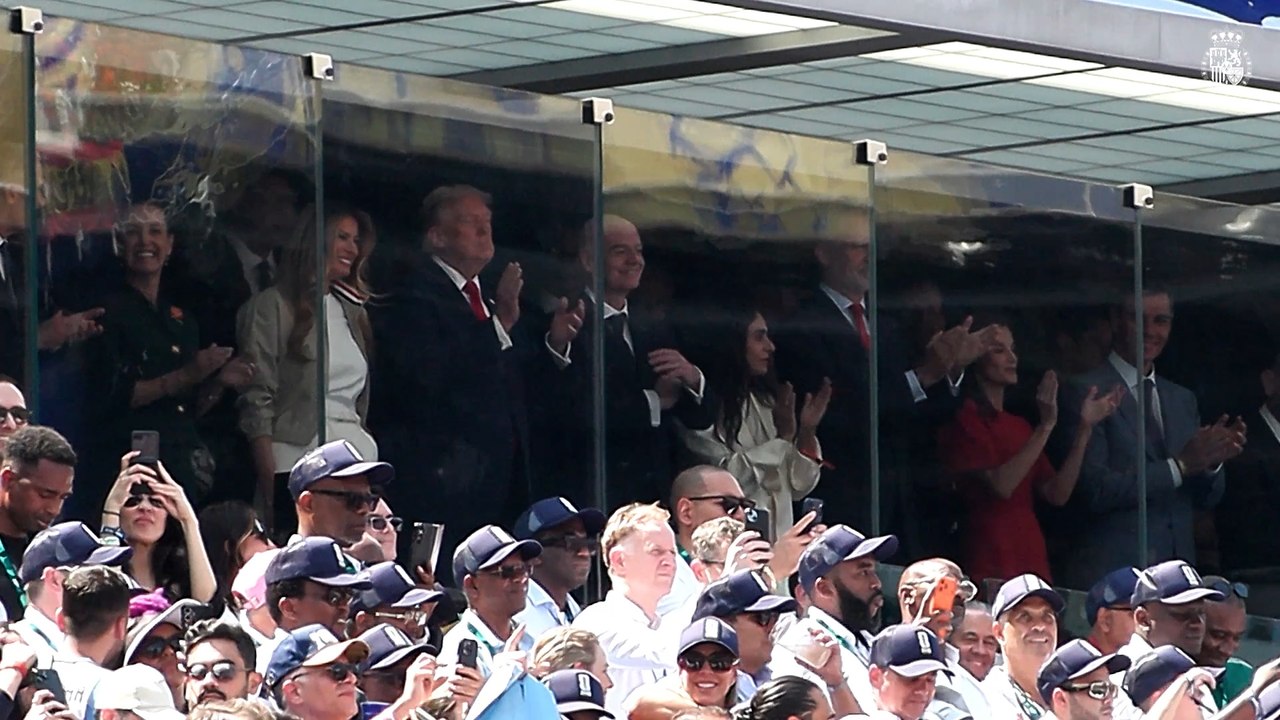 La final del Mundial reúne a la Familia Real española y a Donald y Melania Trump en Nueva York