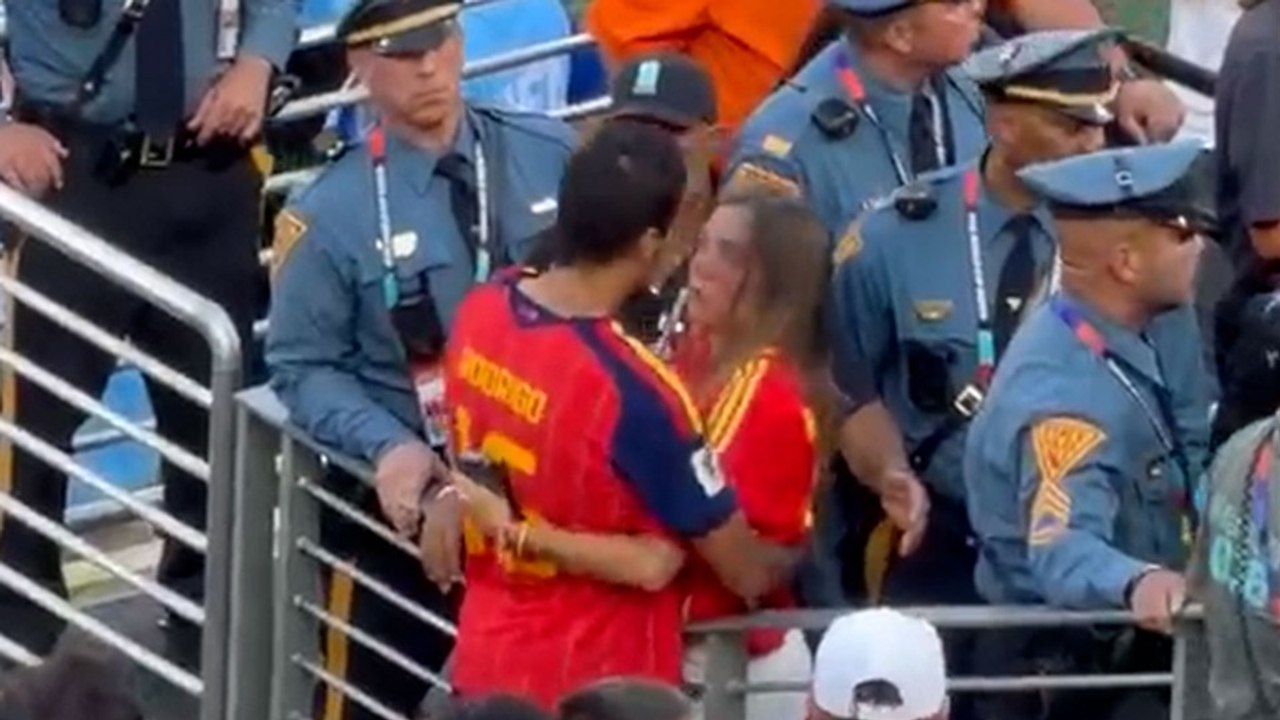 El beso de España: Rodri y el apasionado momento con su pareja para celebrar el título