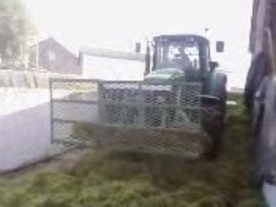 ensilage d'herbe silo