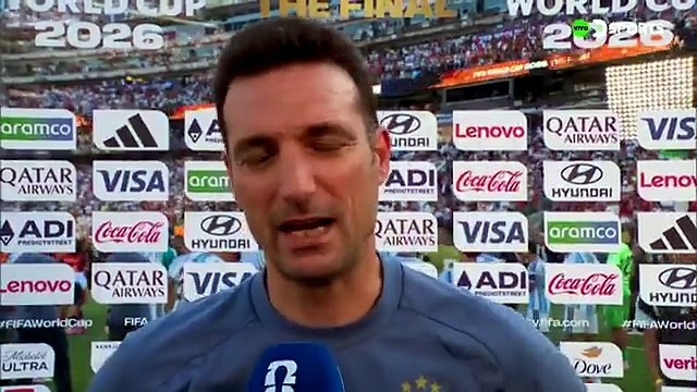 Scaloni: “Siento tristeza, pero dejamos todo. Agradecimiento eterno a estos chicos”