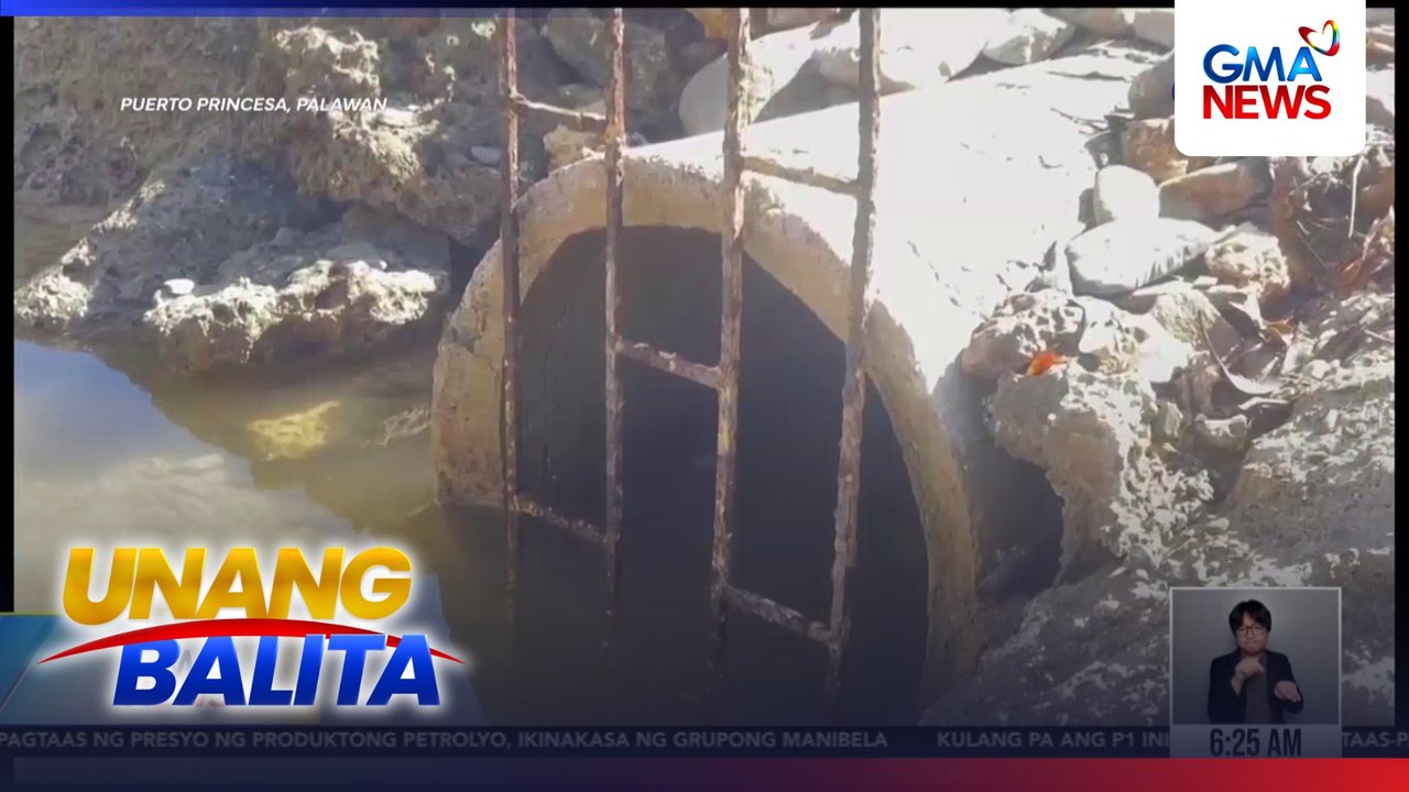 11-anyos na lalaki, nailigtas nang ma-trap sa culvert habang naliligo | Unang Balita