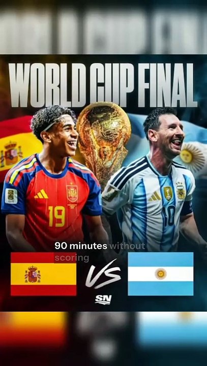 106 Minutes Changed Football History! Spain Stuns Argentina in World Cup Final 🏆⚽