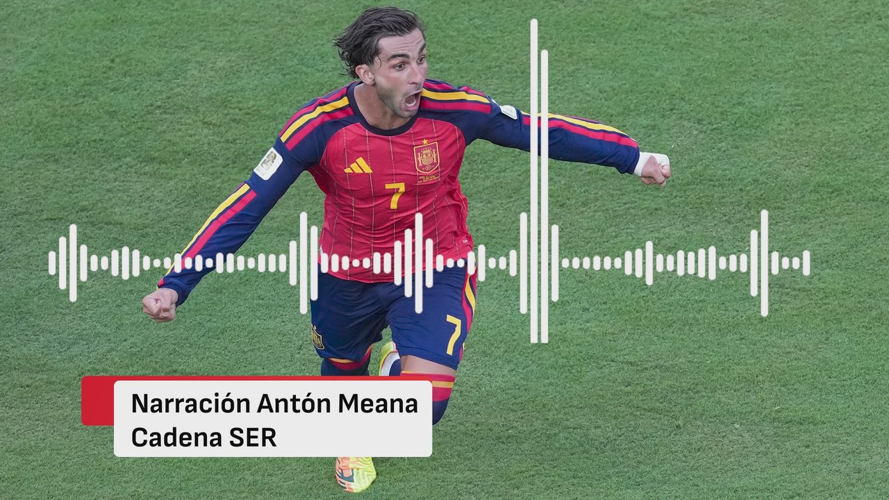 Así se narró en España el gol de Ferran Torres que nos hace campeones del mundo