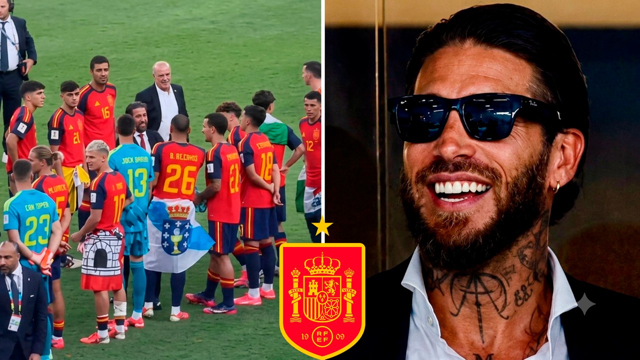 Sergio Ramos felicita a todos los jugadores de la Selección de España tras convertirse en campeones del Mundial 2026