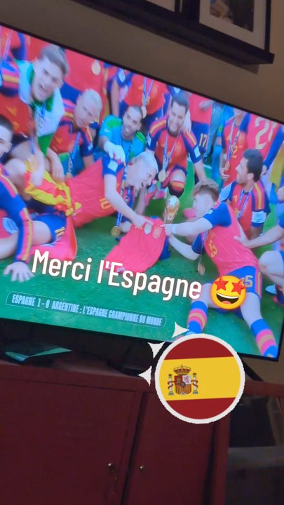 Bravo l'Espagne 🤩