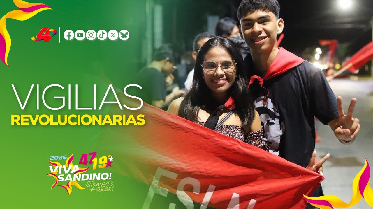 🇳🇮 47/19 León: Pueblo sandinista celebra la víspera con alegres vigilias populares