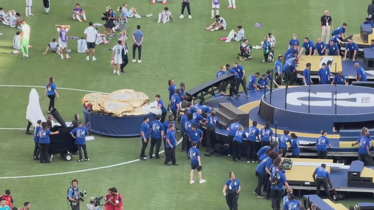 ASÍ FUE LA CELEBRACIÓN DE LA SELECCIÓN ESPAÑOLA EN EL ESTADIO