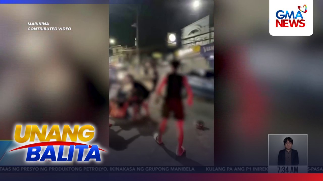 TNVS rider, sugatan matapos harangin ng dalawang lalaki at bugbugin ng isa sa kanila | Unang Balita
