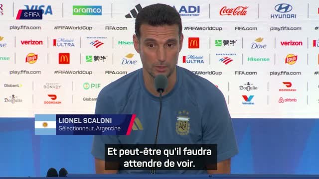 Argentine - Scaloni fond en larmes en conférence de presse après la défaite