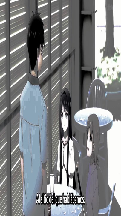 Toumei na Yoru ni Kakeru Kimi to, Me ni Mienai Koi wo Shita. episodio 2