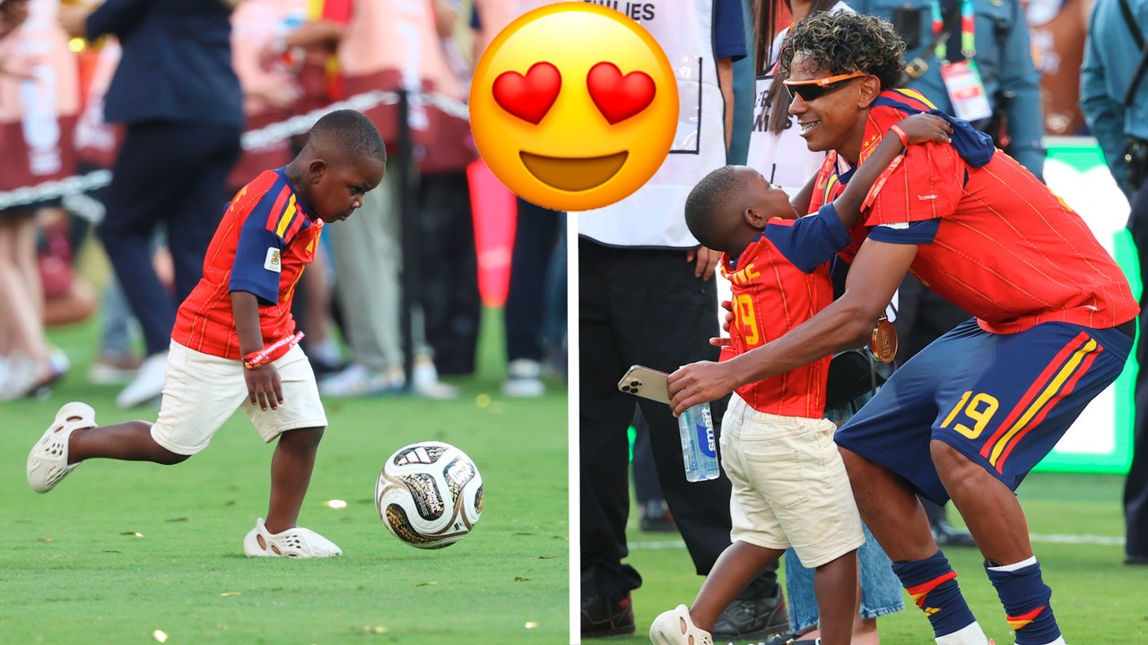 Mundial 2026: Keyne Yamal se roba las cámaras durante la celebración de España en la final