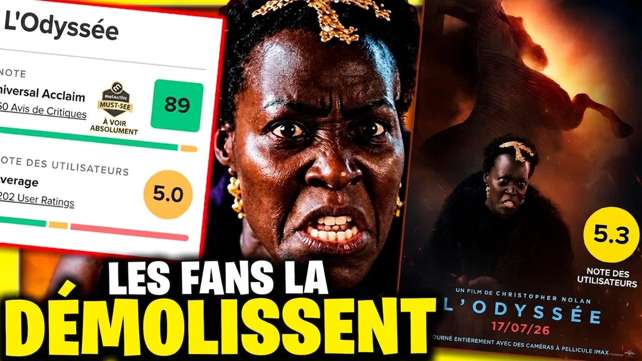 Les fans démolissent The Odyssey de Christopher Nolan : accusés de review bombing !