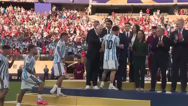 CdM 2026 - La remise des médailles et du trophée par Trump et Infantino