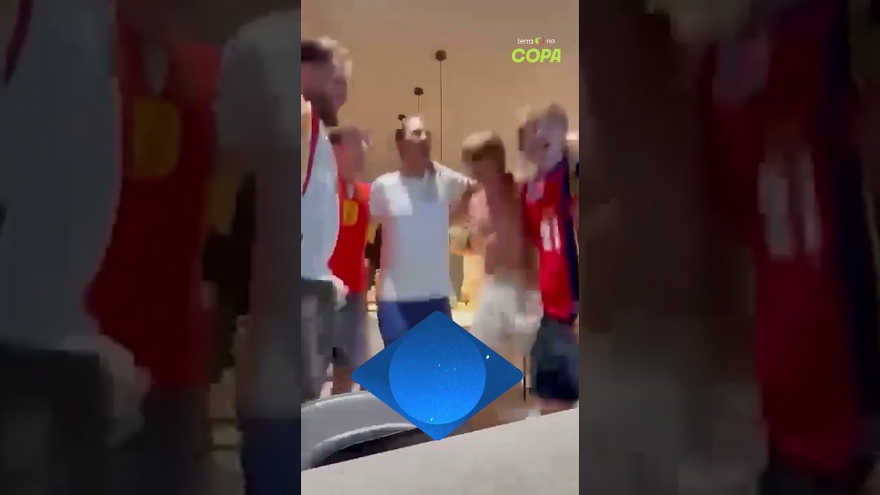 Rafael Nadal faz festa, pula e grita com título da Espanha na Copa do Mundo #shorts
