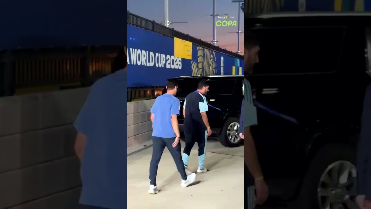 Após chorar em coletiva, Scaloni deixa o Metlife Stadium com vice da Copa #shorts