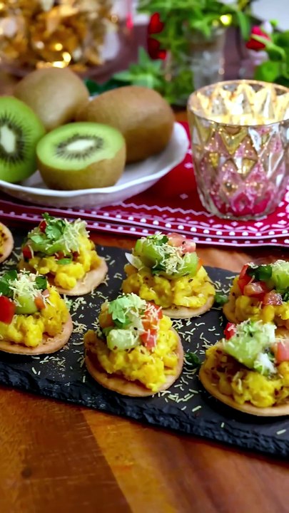 I Added Kiwi to Chaat—Here’s What Happened! Dal Papdi Chaat with Kiwi Salsa