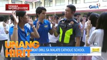 Active Shooter Drill sa Malate Catholic School | Unang Hirit