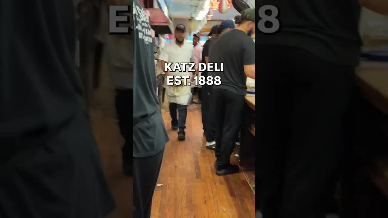 Katz Deli's Famous $30 USD Pastrami Sandwich