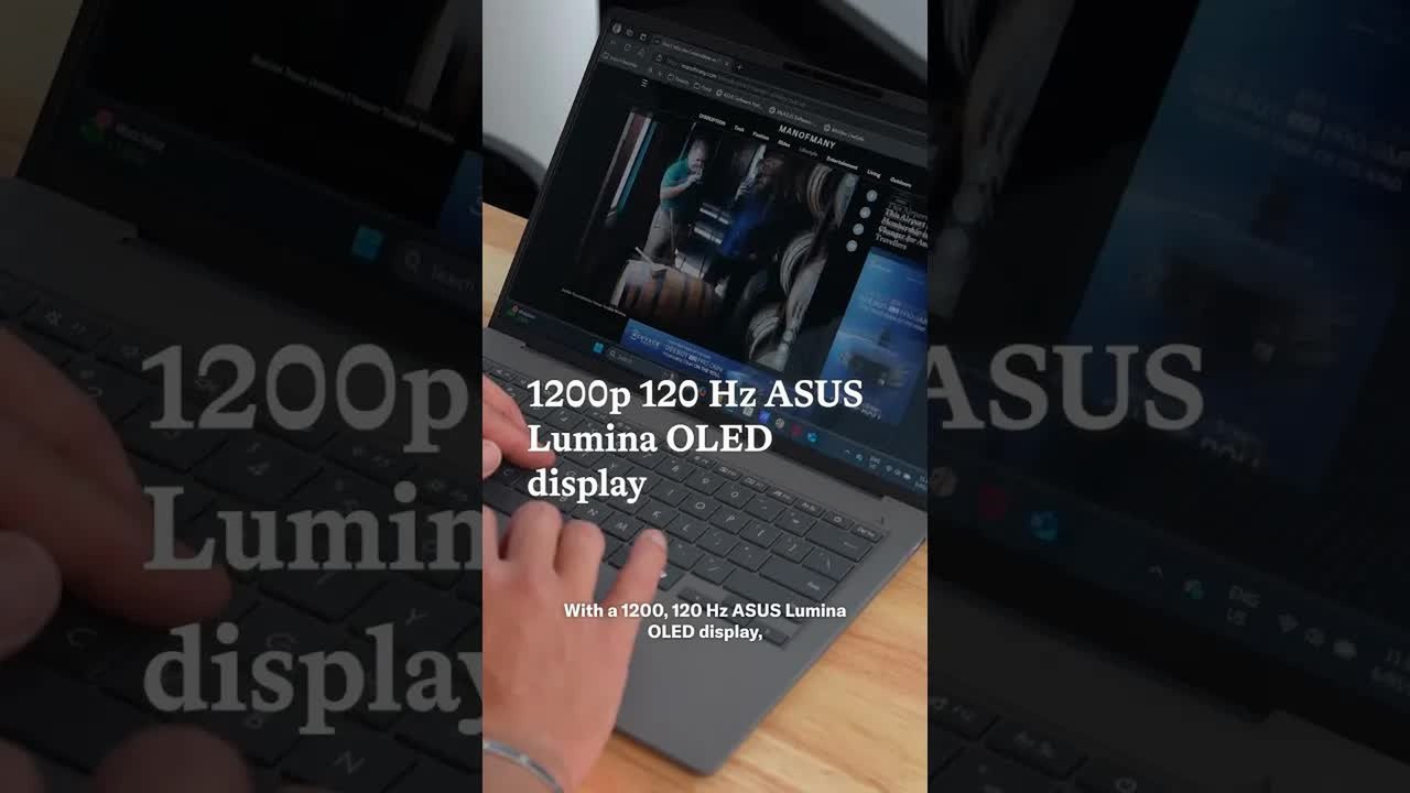 Lighter than air, but heavy on power. The ASUS Zenbook A14 disappears into your workflow | Hands-On