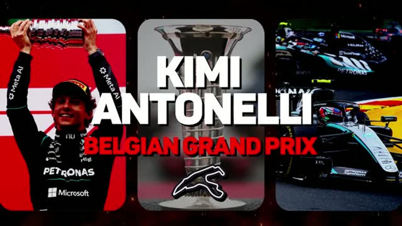Belgian GP F1 Star Driver – Kimi Antonelli