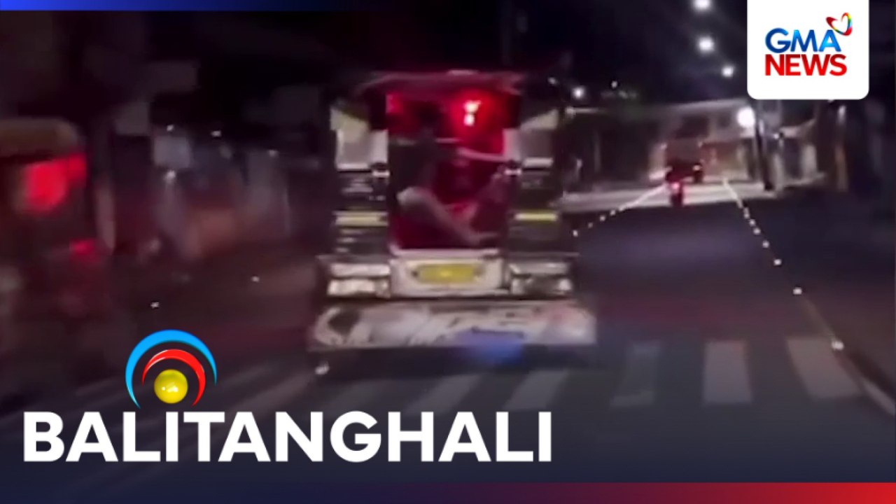 Driver ng jeep na nagpagewang-gewang sa JP Rizal St., pinagpapaliwanag ng LTO | Balitanghali