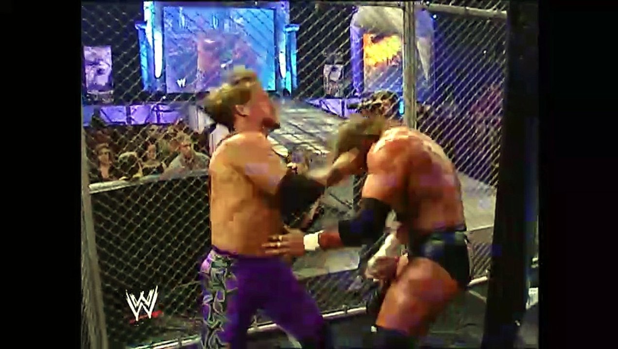 FULL MATCH Triple H vs. Chris Jericho   Hell in a Cell Match Judgment Day 2002
