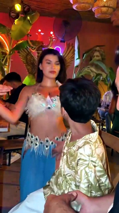 When Dad Gives His Son Money at a Belly Dance Show 😂