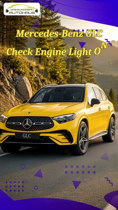 Mercedes-Benz GLC Check Engine Light ON Here's What It Could Mean!