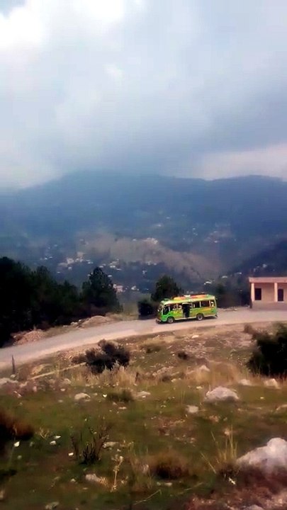 beautiful view of Lora hazara_murree live today_murree weather today_Murree Mall road_Lora hazara