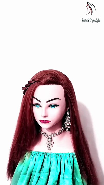 Easy open hairstyle for girls 🎀