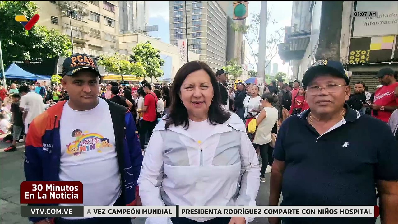 Alcaldía de Caracas dispuso 8 puntos estratégicos para conmemorar el Día del Niño