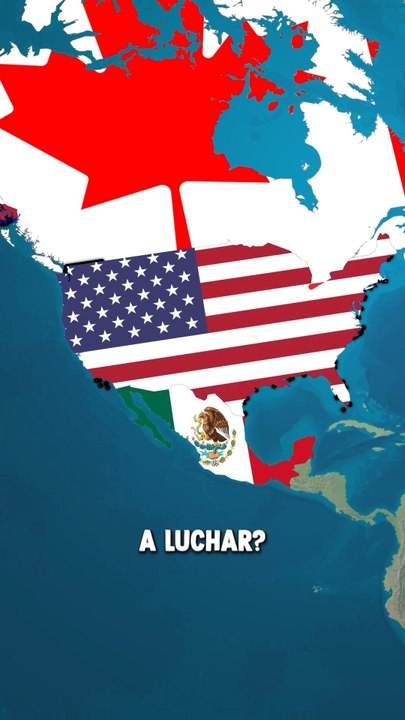 ¿Qué pasaría si América del Norte fuera a la guerra?