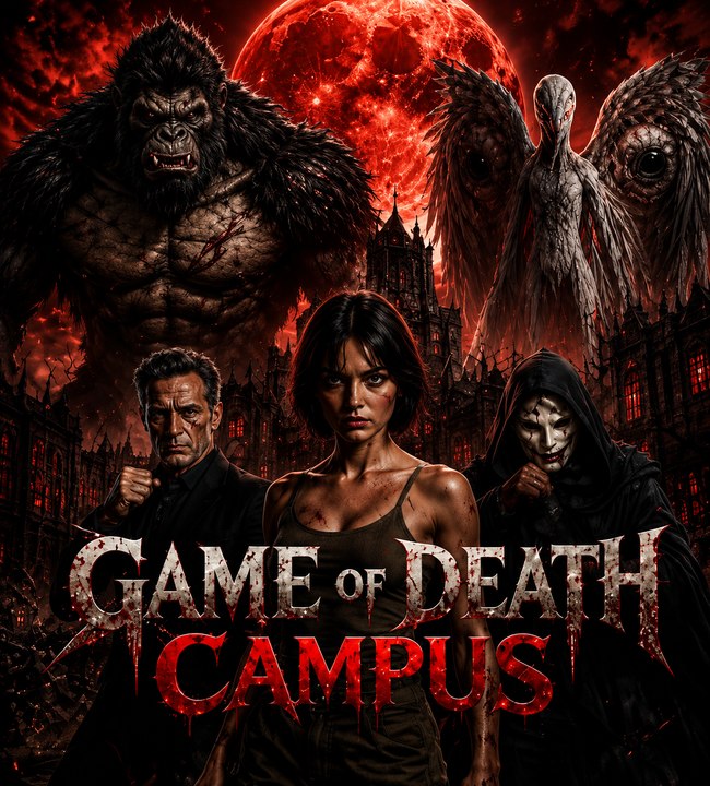 Game of Death Campus Full EP | Horror Survival Drama | Dark Fantasy, Monster Battle & Mystery Challenge - ENGSUB