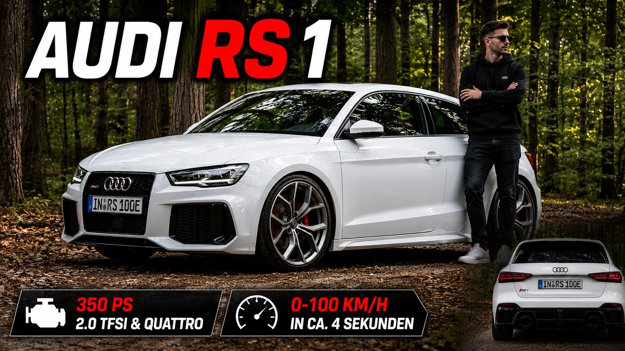 Audi RS1 als virtuelle Studie mit kompromisslosem RS-Design