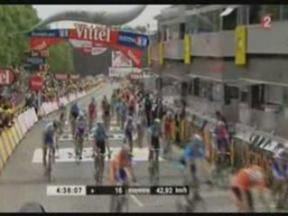 Etape 1 : Brest - Plumelec (5 derniers Km) 05/07/08