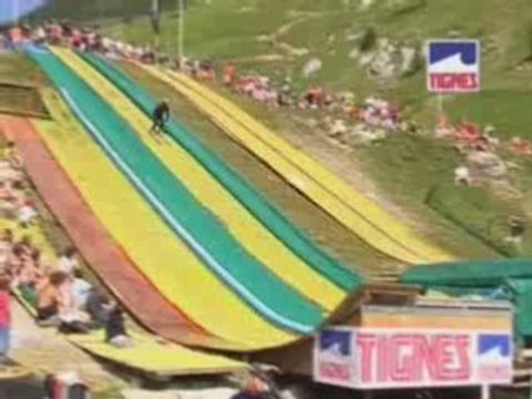 Water-Jump à Tignes le lac