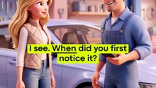 AT THE CAR REPAIR SHOP 🚗🔧 Easy English Conversation #shorts
