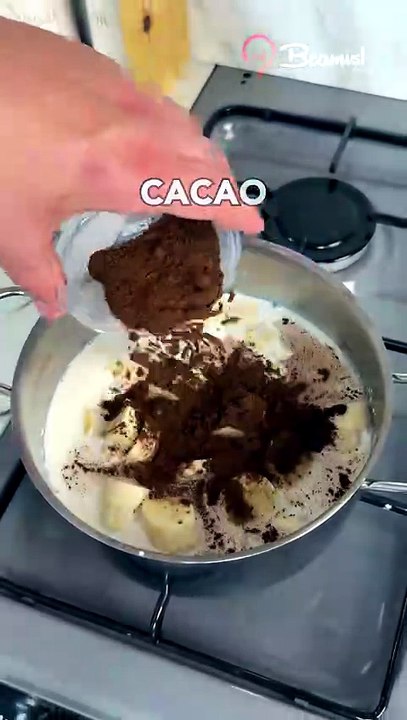 Healthy Cacao Banana Ice Cream 🍫