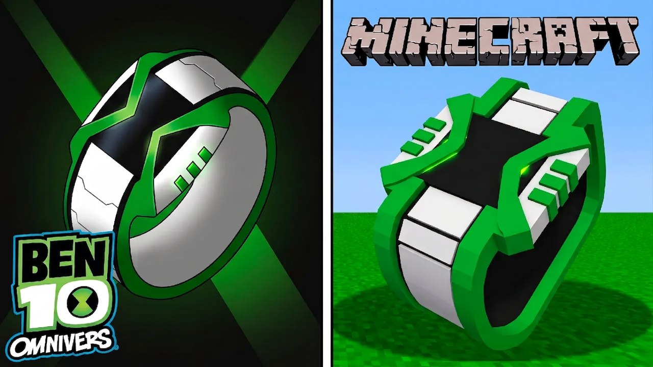 J'ai recréé l'Omnitrix de Ben 10 Omniverse dans Minecraft
