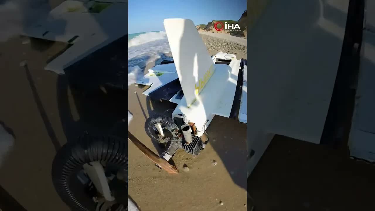 İstanbul Karaburun sahilinde üzerinde patlayıcı madde bulunan insansız hava aracı bulundu