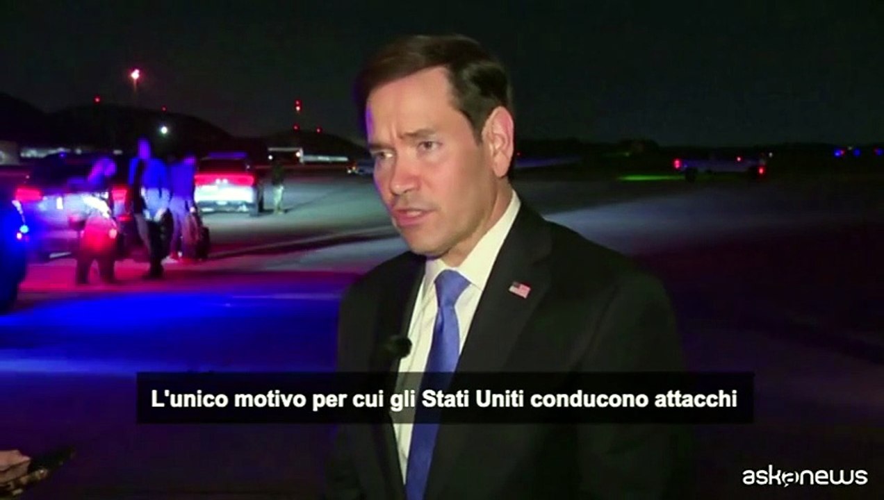 Rubio esorta gli alleati: pressioni su Iran per navigazione a Hormuz