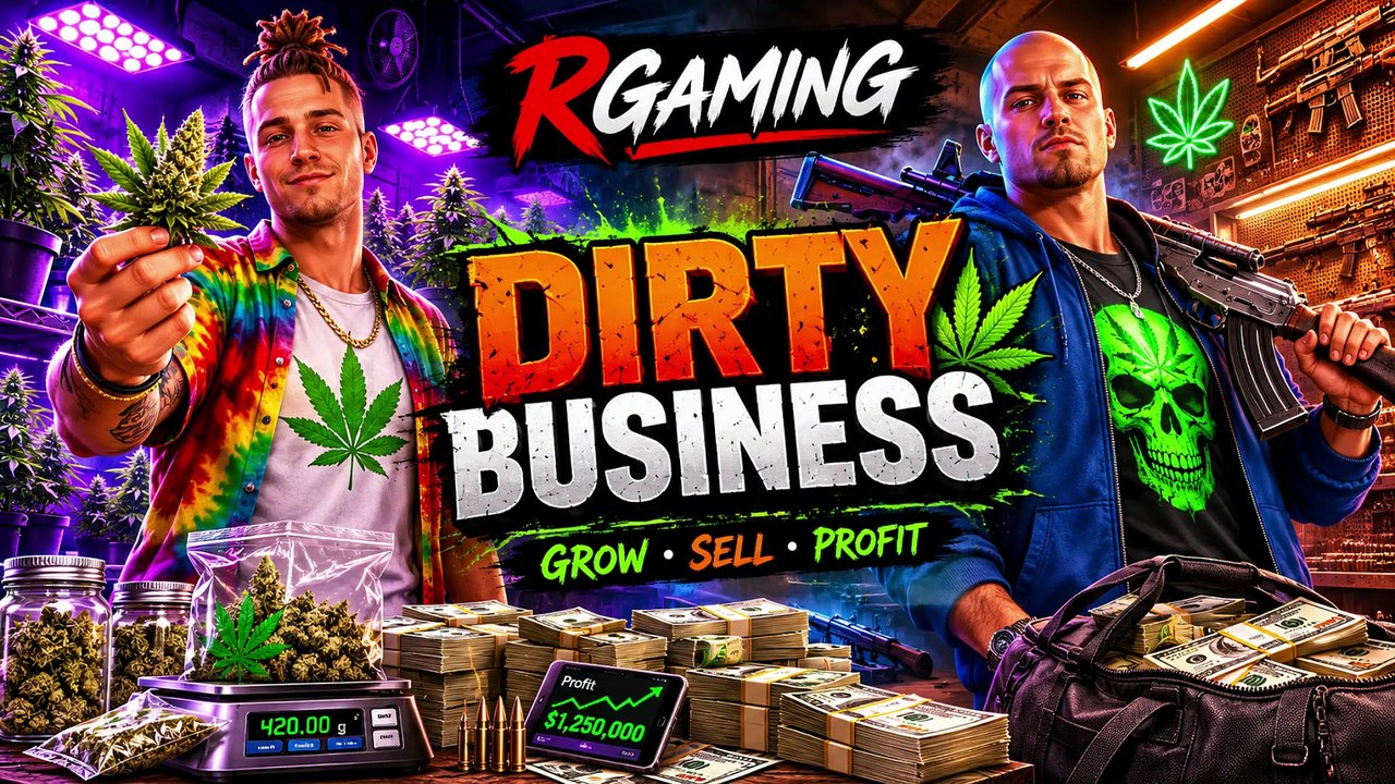 Dirty Business Official Trailer (2026) | New Crime Simulation Game Gameplay | Co-Op, Drug Empire & Base Building (1080p)