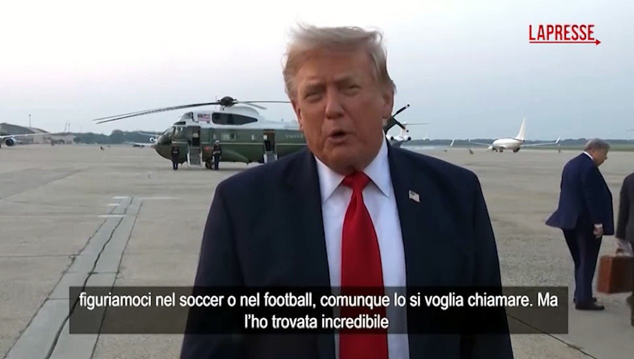 Mondiali 2026, Trump: "Il pi? grande evento di sempre, molto orgogliosi del nostro Paese"