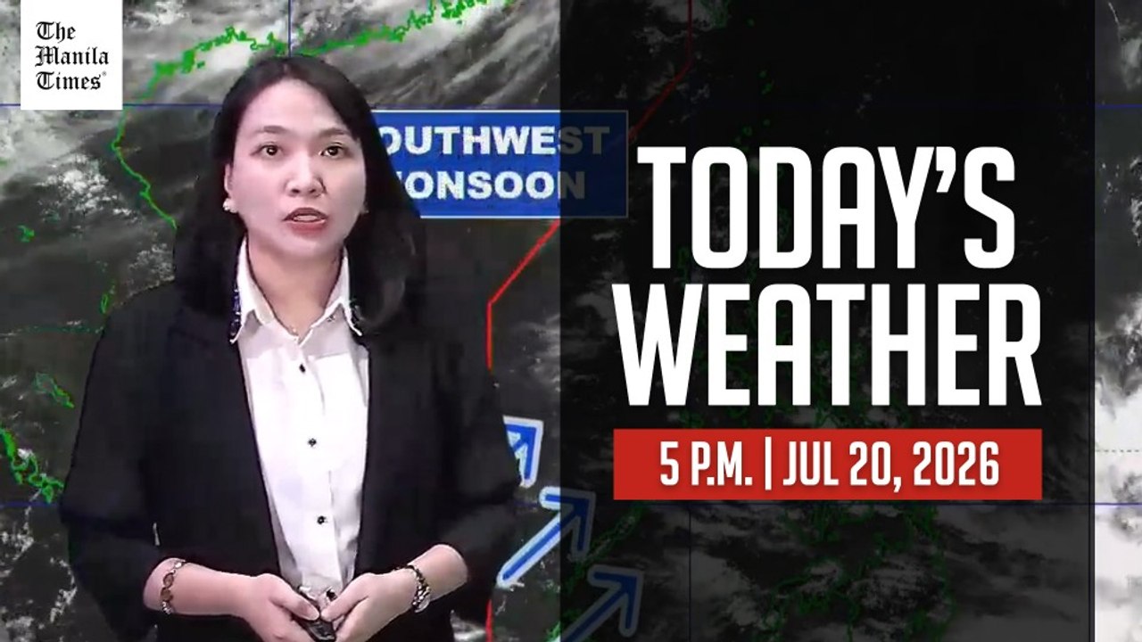 Today's Weather, 5 P.M. | Jul. 20, 2026